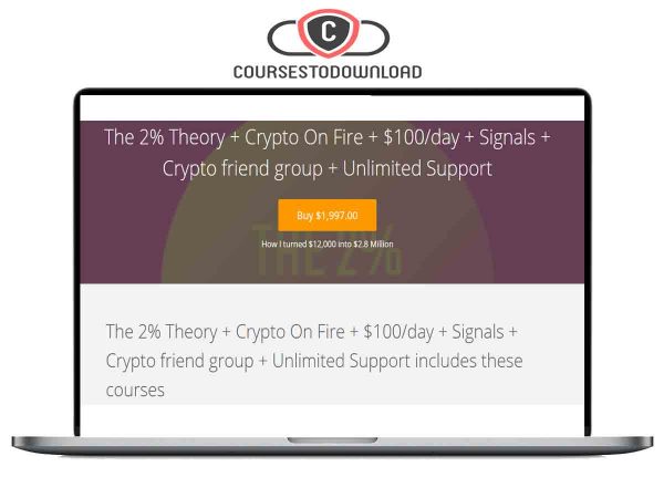 Anna Macko – The 2% Theory + Crypto On Fire + $100/day Download